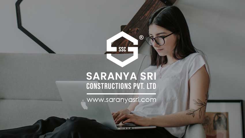 Launching the website of Saranya Sri Constructions